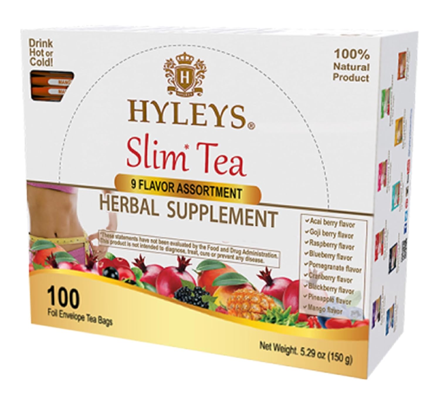 HYLEYS Slim Tea - Vista 1