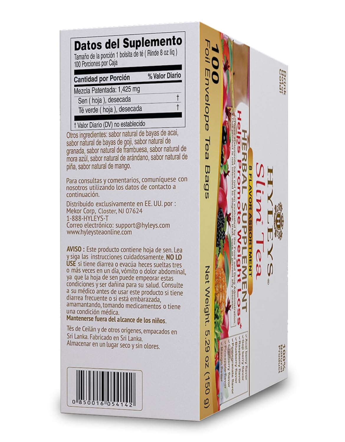 HYLEYS Slim Tea - Vista 3